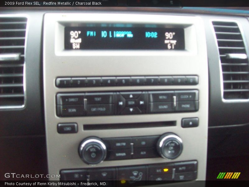 Redfire Metallic / Charcoal Black 2009 Ford Flex SEL