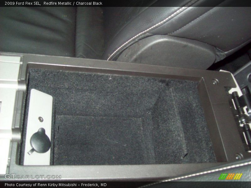 Redfire Metallic / Charcoal Black 2009 Ford Flex SEL