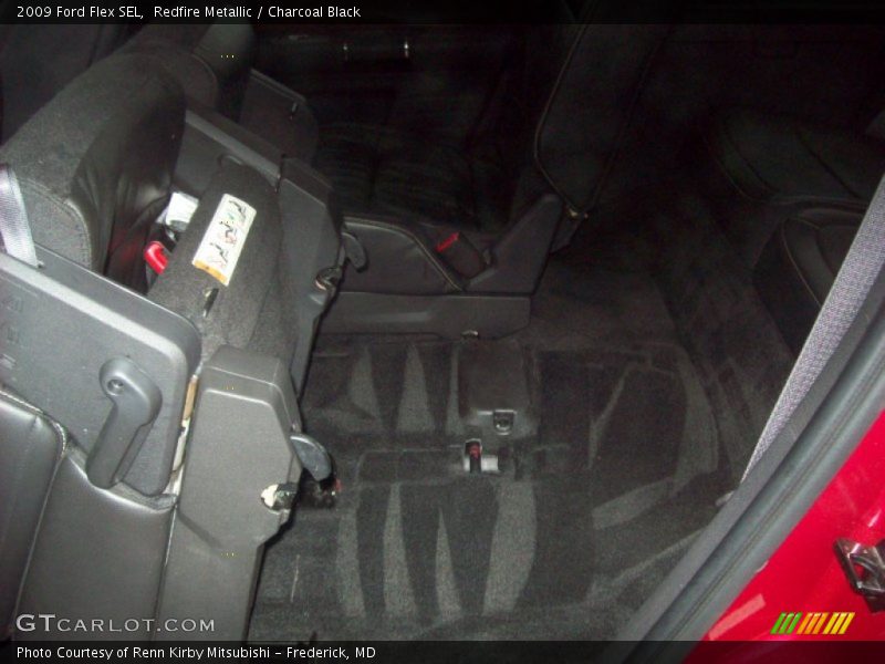 Redfire Metallic / Charcoal Black 2009 Ford Flex SEL