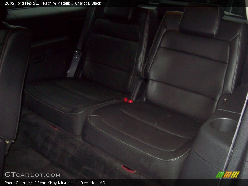 Redfire Metallic / Charcoal Black 2009 Ford Flex SEL