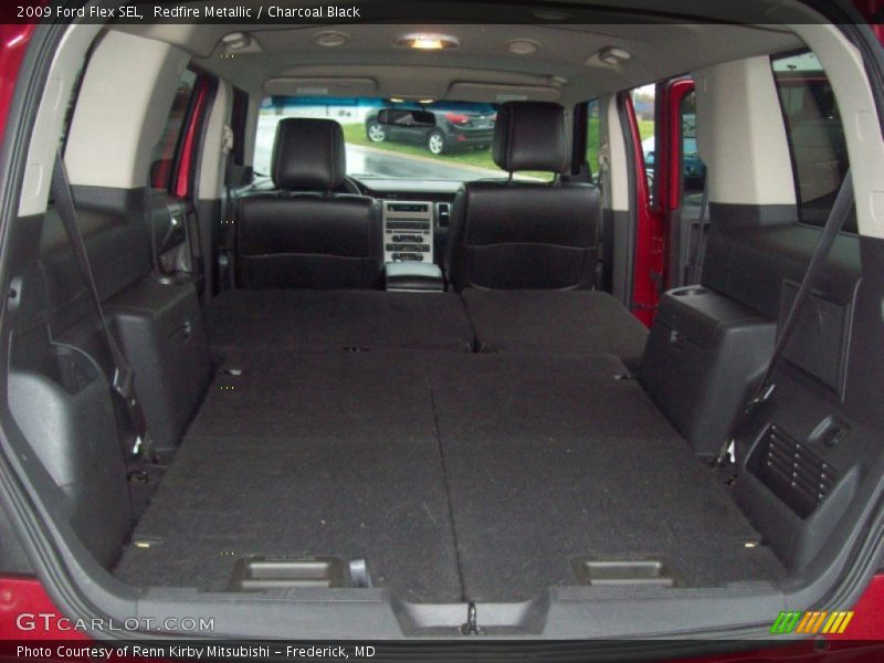 Redfire Metallic / Charcoal Black 2009 Ford Flex SEL