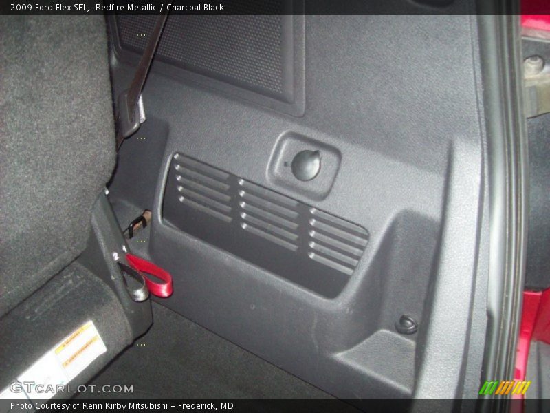 Redfire Metallic / Charcoal Black 2009 Ford Flex SEL