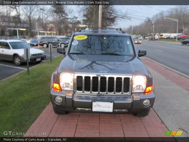 Mineral Gray Metallic / Dark Slate Gray 2008 Jeep Commander Limited 4x4