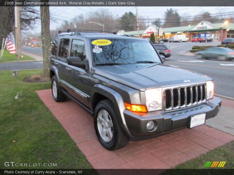 Mineral Gray Metallic / Dark Slate Gray 2008 Jeep Commander Limited 4x4