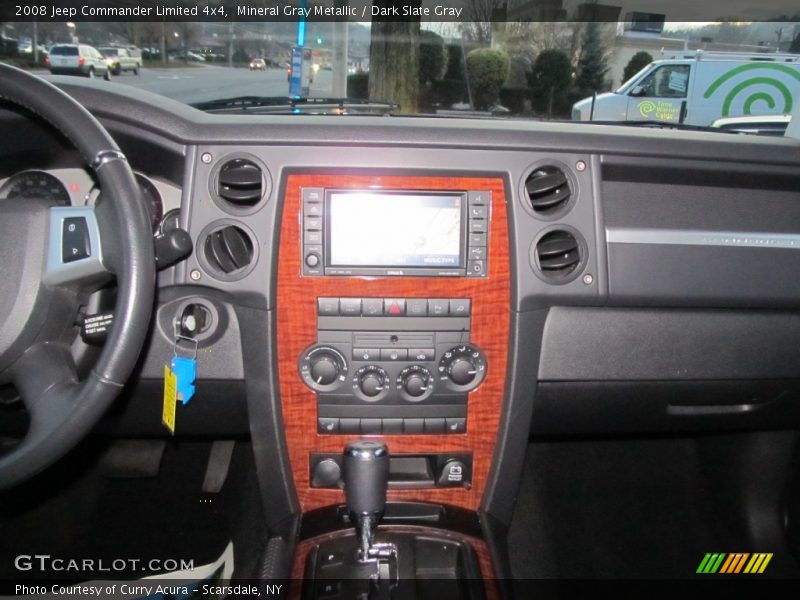 Mineral Gray Metallic / Dark Slate Gray 2008 Jeep Commander Limited 4x4