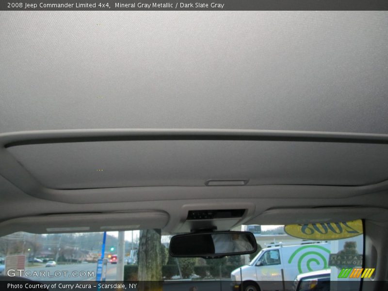 Mineral Gray Metallic / Dark Slate Gray 2008 Jeep Commander Limited 4x4