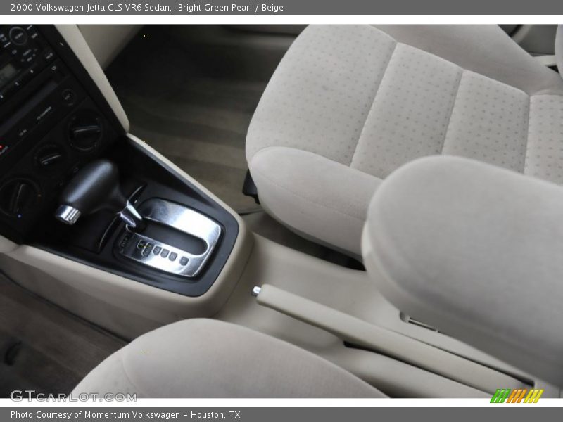 Bright Green Pearl / Beige 2000 Volkswagen Jetta GLS VR6 Sedan