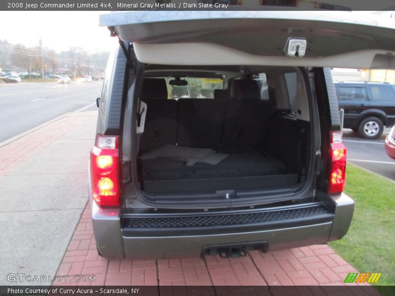 Mineral Gray Metallic / Dark Slate Gray 2008 Jeep Commander Limited 4x4