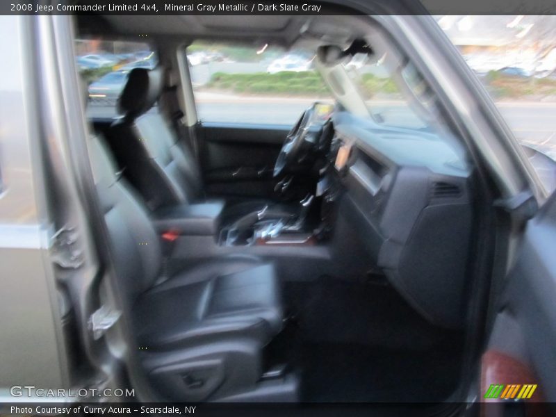 Mineral Gray Metallic / Dark Slate Gray 2008 Jeep Commander Limited 4x4