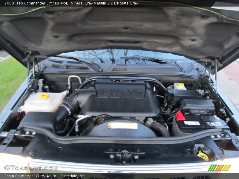  2008 Commander Limited 4x4 Engine - 4.7 Liter OHV 12V PowerTech V8
