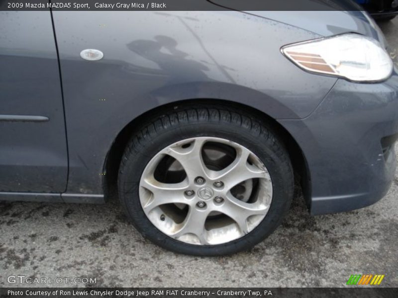 Galaxy Gray Mica / Black 2009 Mazda MAZDA5 Sport