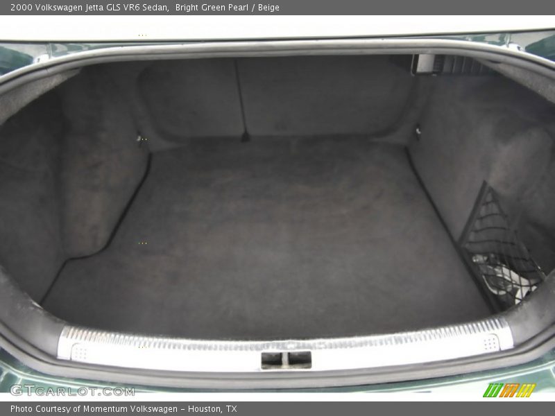Bright Green Pearl / Beige 2000 Volkswagen Jetta GLS VR6 Sedan