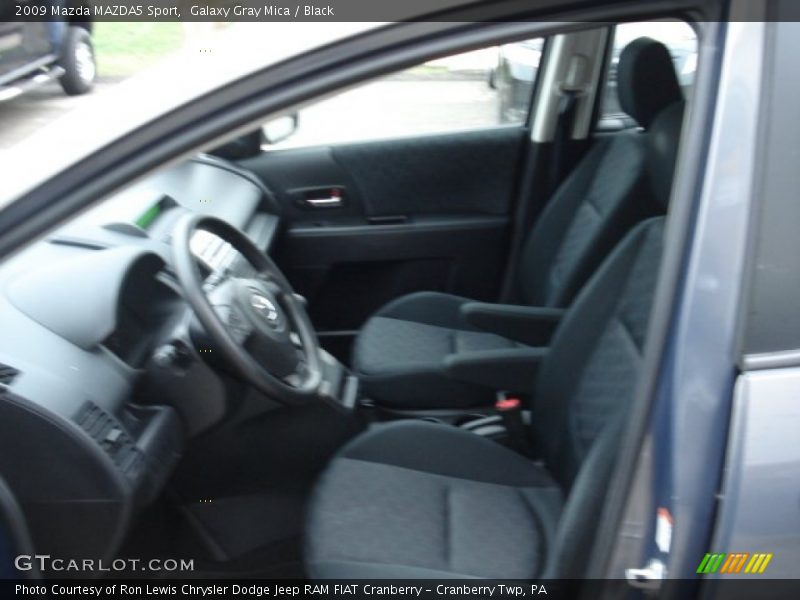 Galaxy Gray Mica / Black 2009 Mazda MAZDA5 Sport