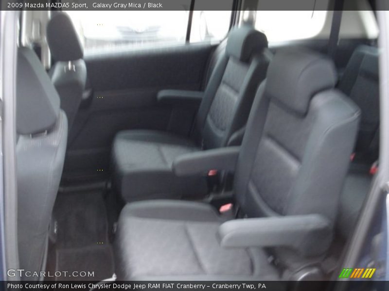Galaxy Gray Mica / Black 2009 Mazda MAZDA5 Sport