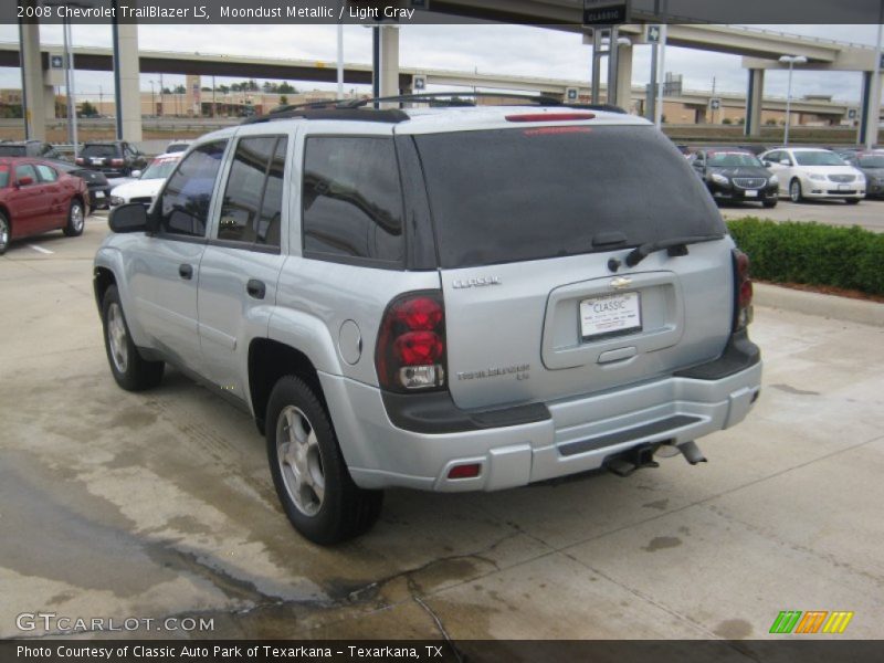 Moondust Metallic / Light Gray 2008 Chevrolet TrailBlazer LS