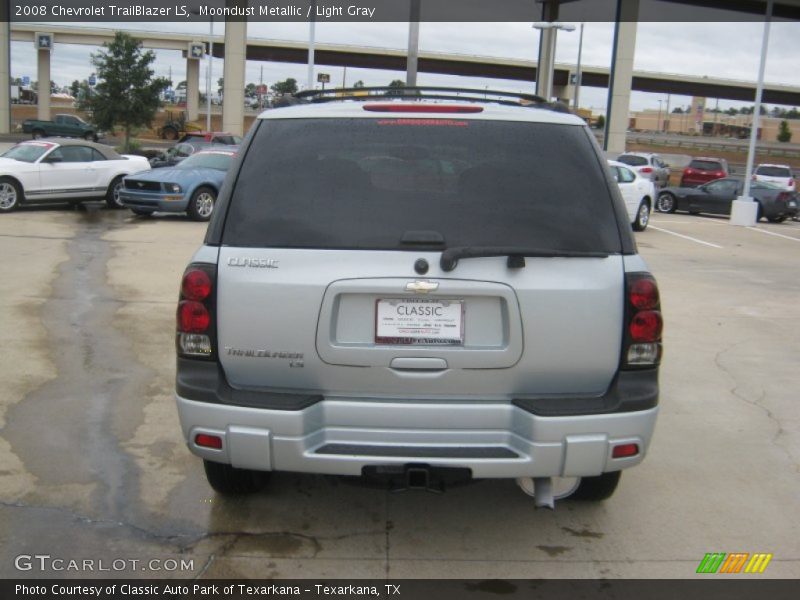 Moondust Metallic / Light Gray 2008 Chevrolet TrailBlazer LS
