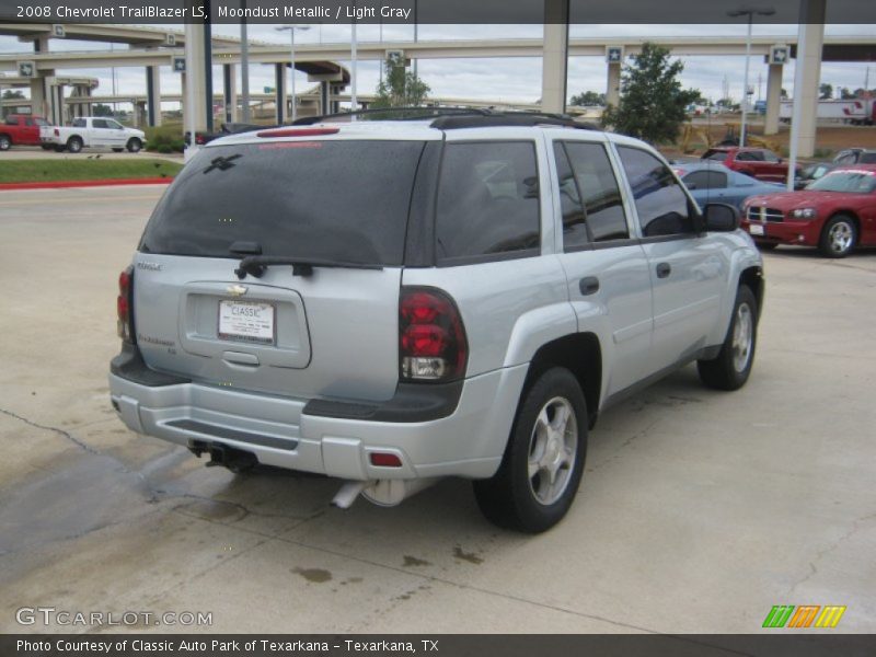 Moondust Metallic / Light Gray 2008 Chevrolet TrailBlazer LS