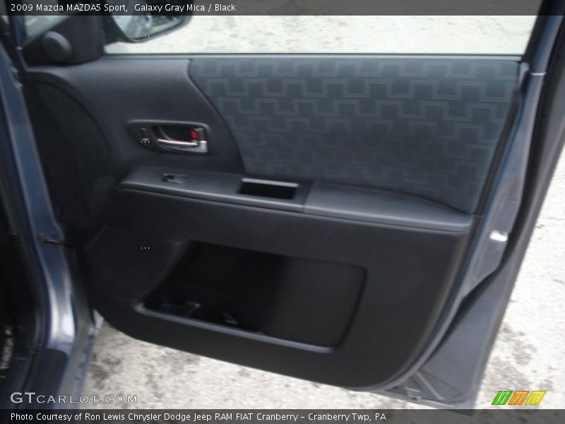 Galaxy Gray Mica / Black 2009 Mazda MAZDA5 Sport