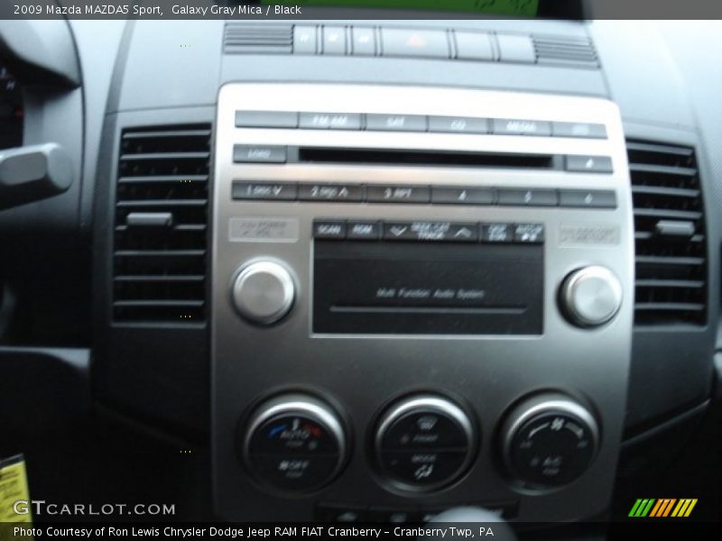 Galaxy Gray Mica / Black 2009 Mazda MAZDA5 Sport