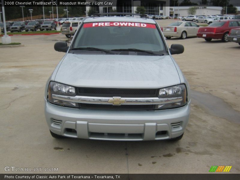 Moondust Metallic / Light Gray 2008 Chevrolet TrailBlazer LS