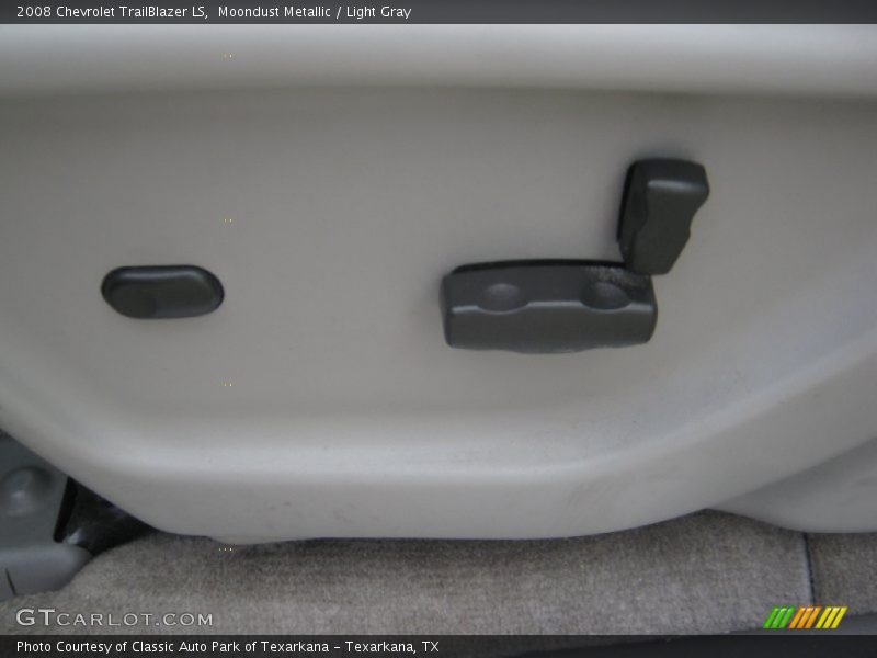 Moondust Metallic / Light Gray 2008 Chevrolet TrailBlazer LS
