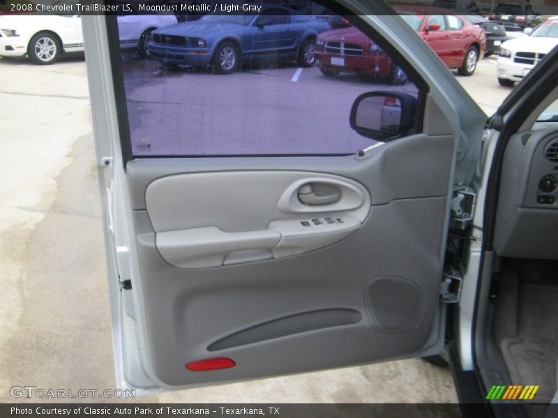 Moondust Metallic / Light Gray 2008 Chevrolet TrailBlazer LS