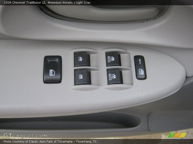 Moondust Metallic / Light Gray 2008 Chevrolet TrailBlazer LS