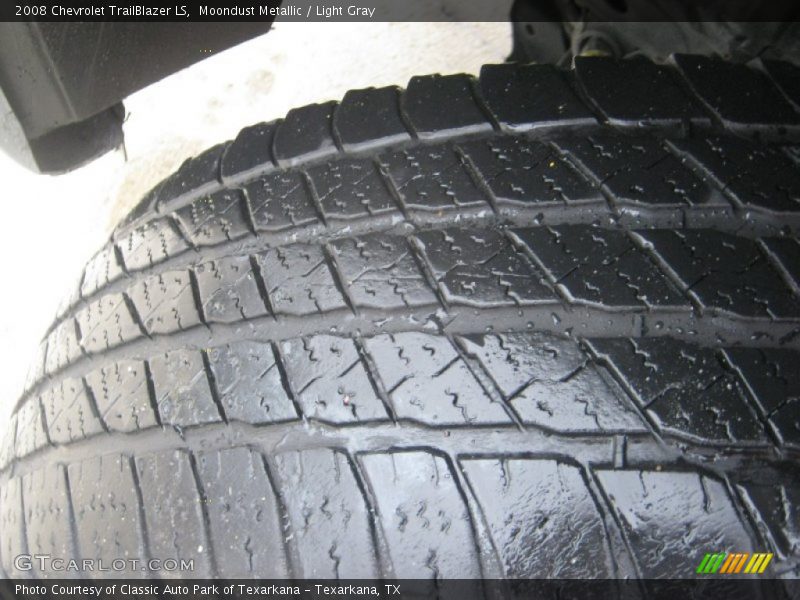 Moondust Metallic / Light Gray 2008 Chevrolet TrailBlazer LS