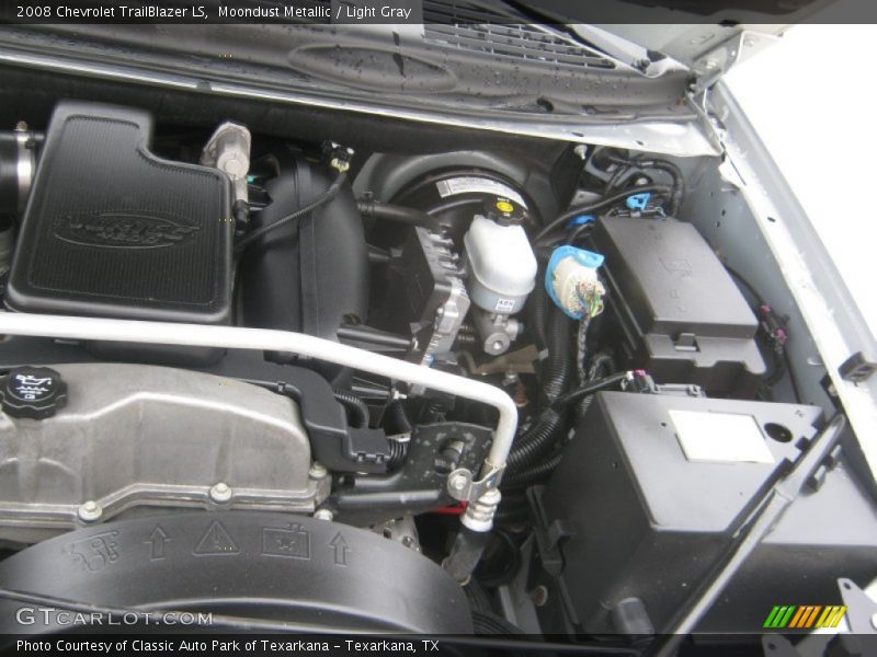 Moondust Metallic / Light Gray 2008 Chevrolet TrailBlazer LS