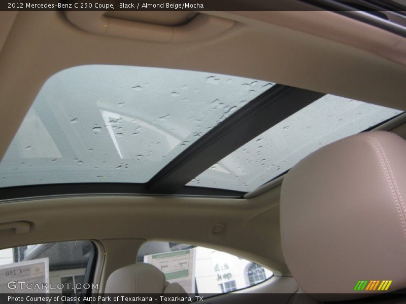 Black / Almond Beige/Mocha 2012 Mercedes-Benz C 250 Coupe