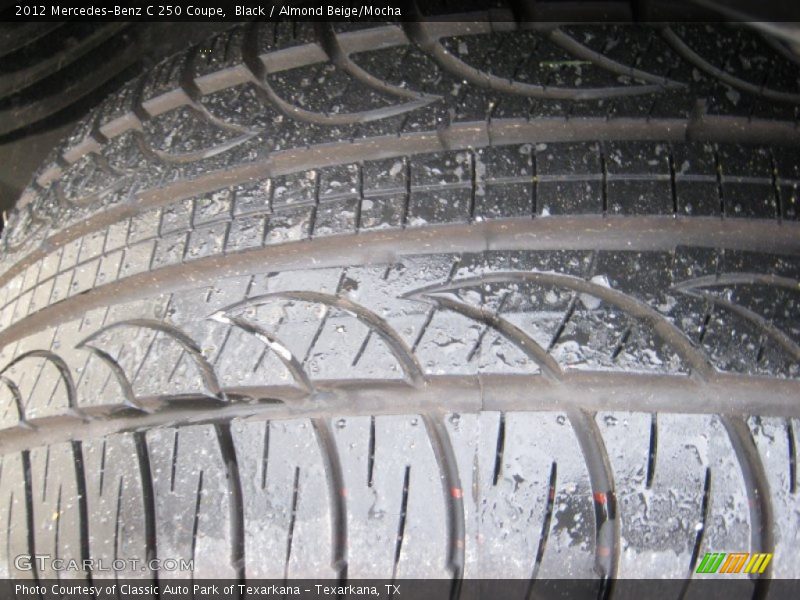 Black / Almond Beige/Mocha 2012 Mercedes-Benz C 250 Coupe
