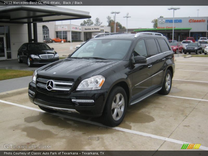 Black / Black 2012 Mercedes-Benz GL 450 4Matic
