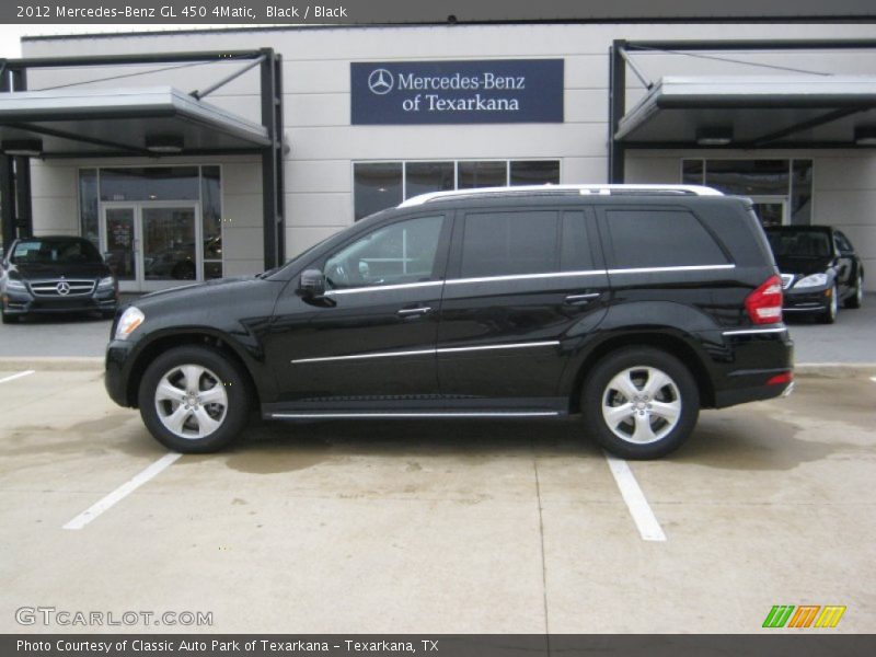 Black / Black 2012 Mercedes-Benz GL 450 4Matic