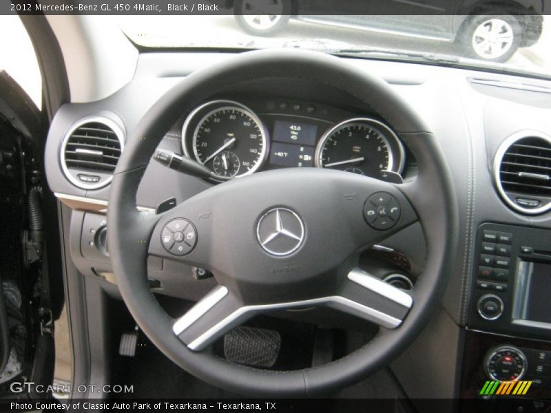 Black / Black 2012 Mercedes-Benz GL 450 4Matic