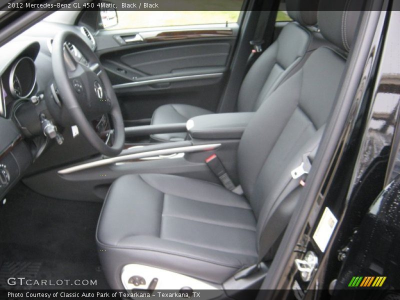 Black / Black 2012 Mercedes-Benz GL 450 4Matic