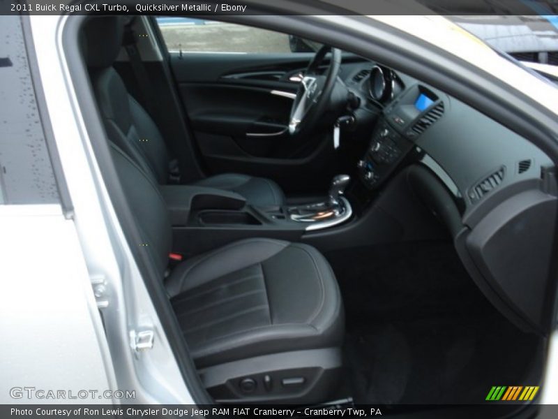 Quicksilver Metallic / Ebony 2011 Buick Regal CXL Turbo