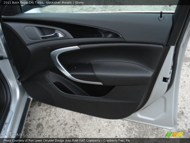 Quicksilver Metallic / Ebony 2011 Buick Regal CXL Turbo