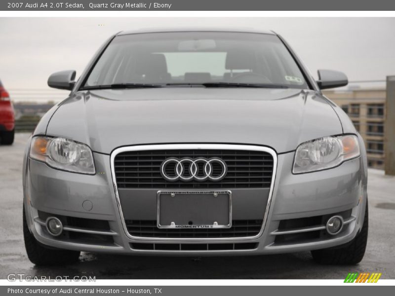 Quartz Gray Metallic / Ebony 2007 Audi A4 2.0T Sedan
