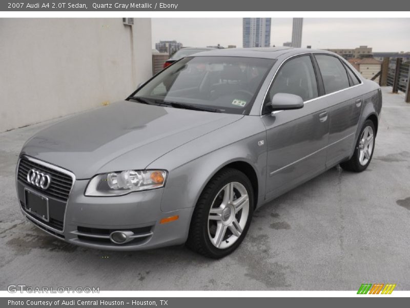Quartz Gray Metallic / Ebony 2007 Audi A4 2.0T Sedan