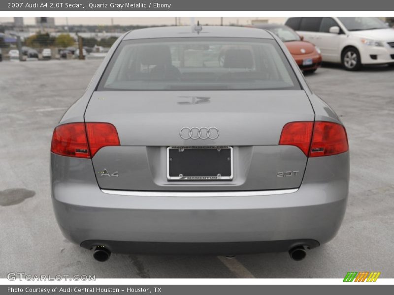 Quartz Gray Metallic / Ebony 2007 Audi A4 2.0T Sedan