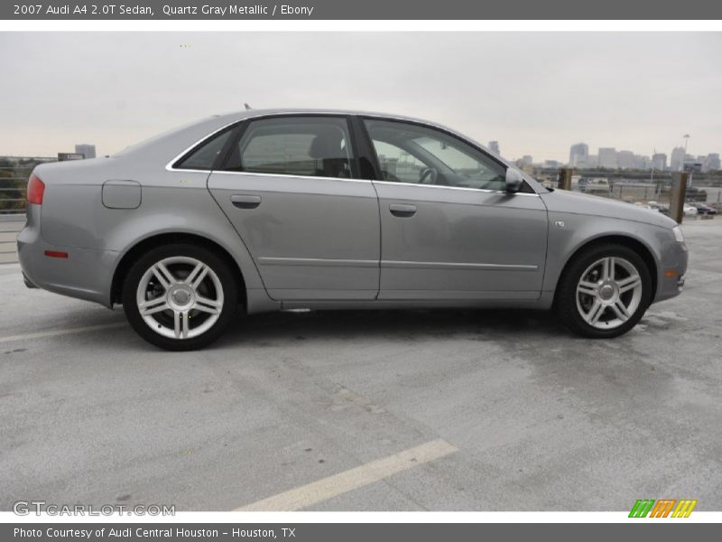 Quartz Gray Metallic / Ebony 2007 Audi A4 2.0T Sedan