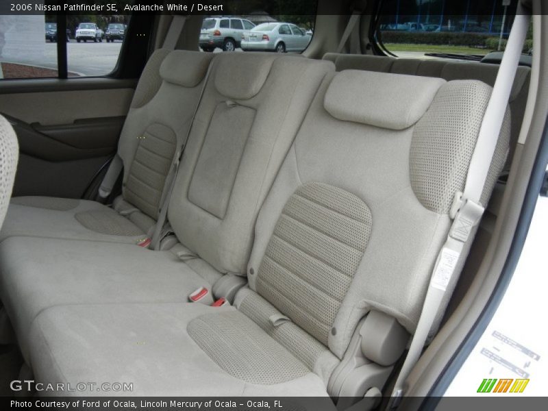 Avalanche White / Desert 2006 Nissan Pathfinder SE