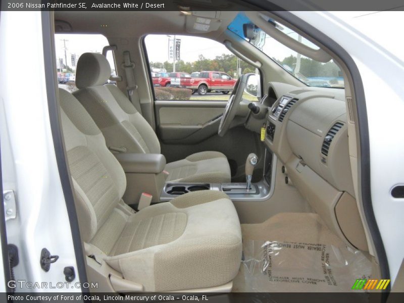 Avalanche White / Desert 2006 Nissan Pathfinder SE