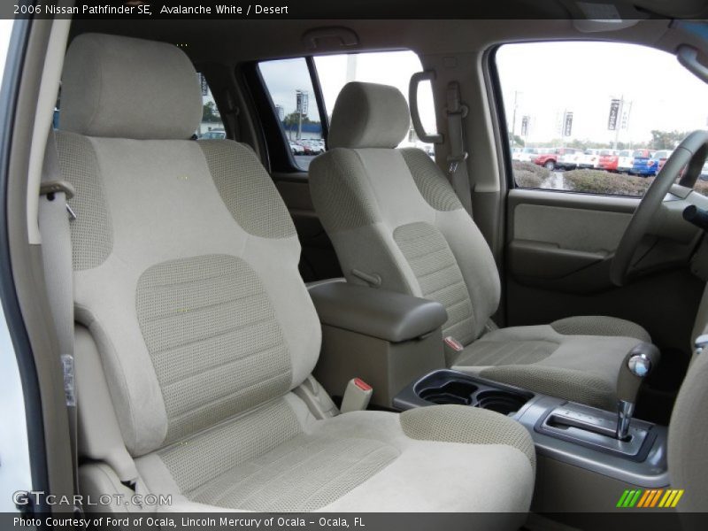 Avalanche White / Desert 2006 Nissan Pathfinder SE
