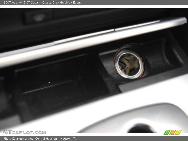 Quartz Gray Metallic / Ebony 2007 Audi A4 2.0T Sedan