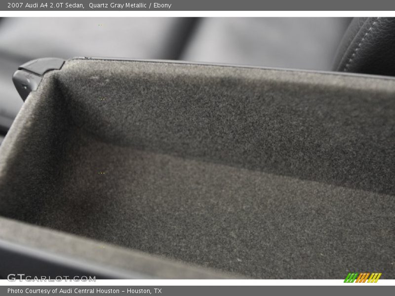 Quartz Gray Metallic / Ebony 2007 Audi A4 2.0T Sedan