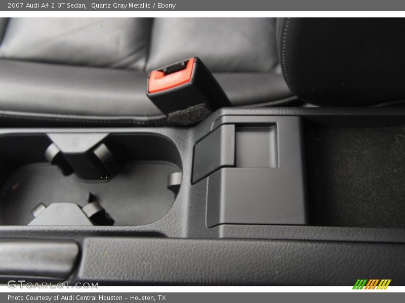 Quartz Gray Metallic / Ebony 2007 Audi A4 2.0T Sedan