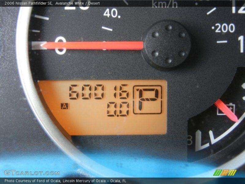 Avalanche White / Desert 2006 Nissan Pathfinder SE