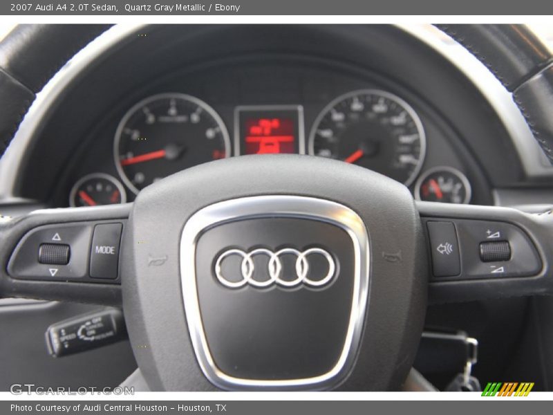 Quartz Gray Metallic / Ebony 2007 Audi A4 2.0T Sedan