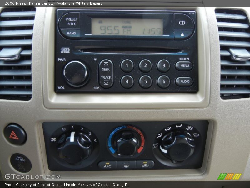 Avalanche White / Desert 2006 Nissan Pathfinder SE